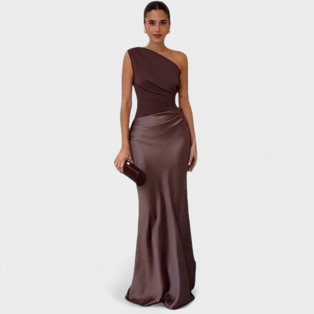 Aurora | Elegante Vestido de Un Solo Hombro