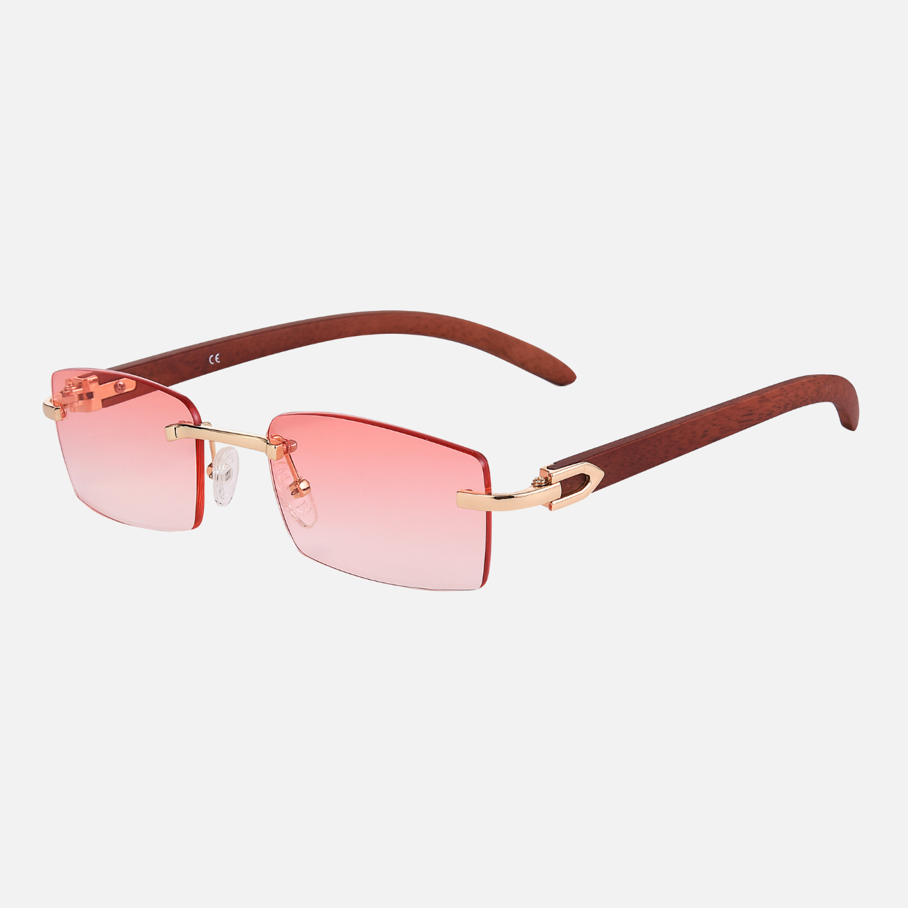 Coral - Gafas Madera Luxe
