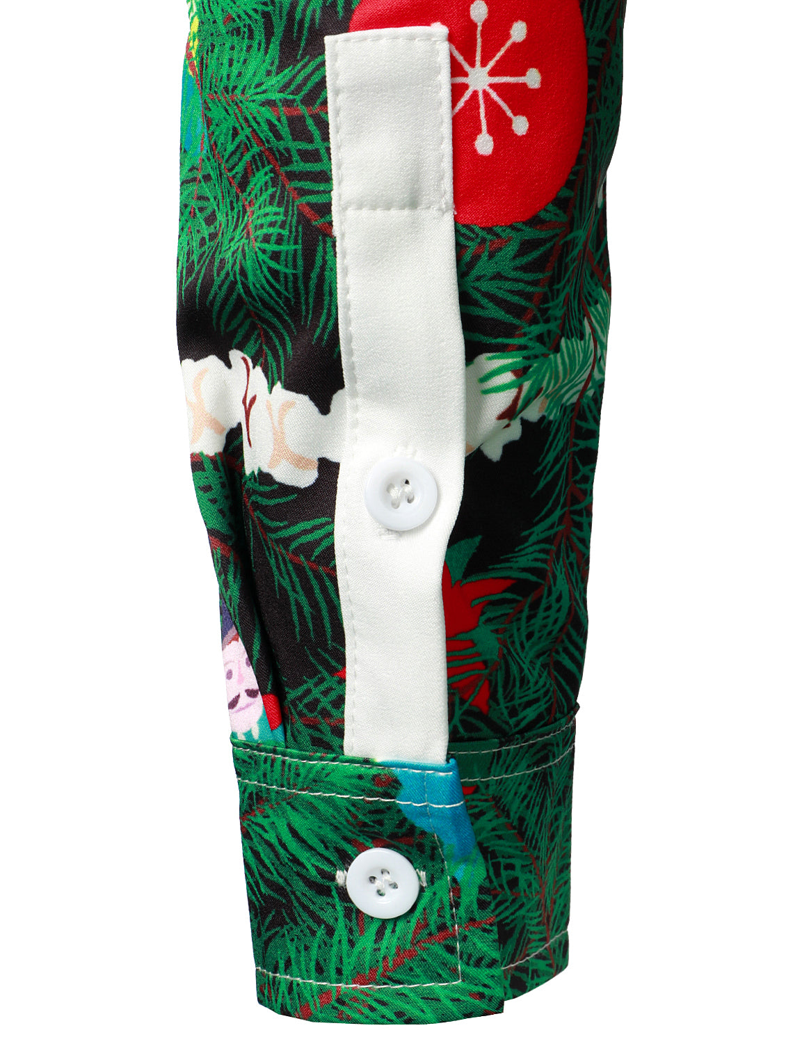 Camisa de manga larga para hombre con estampado de camuflaje de árbol de Navidad y ajuste regular de temática divertida