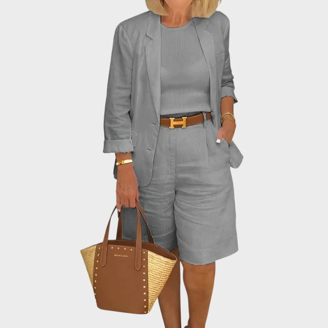 Riley | Juego de lino de dos piezas