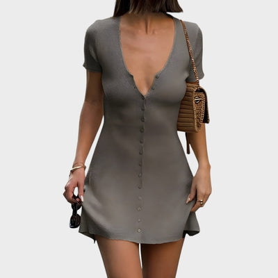 Francisca | Vestido corto de punto