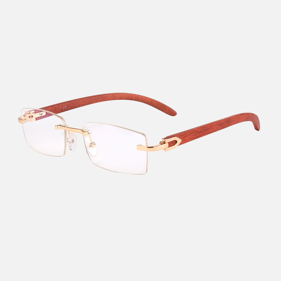 Coral - Gafas Madera Luxe