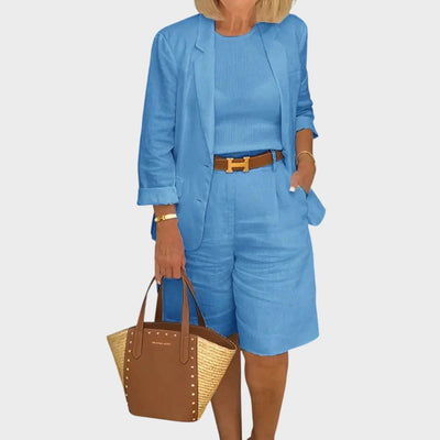 Riley | Juego de lino de dos piezas