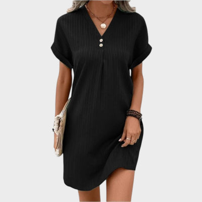 Atália | Cómodo vestido con cuello en V