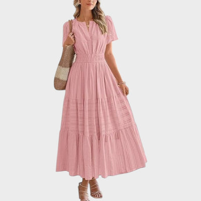 Zaza | Vestido largo con cintura elástica