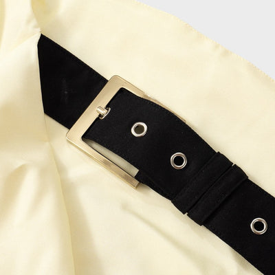 Flor | Vestido Sin Espalda Con Hebilla Ajustable