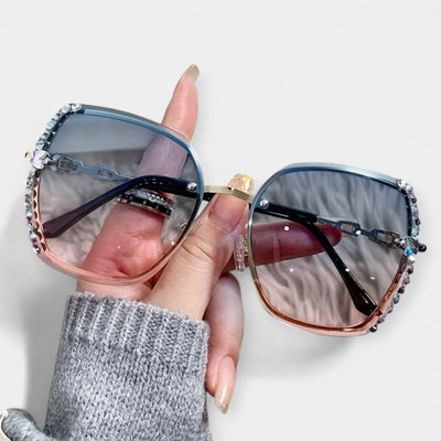 Valentina - Gafas Modernas con Detalles Metálicos