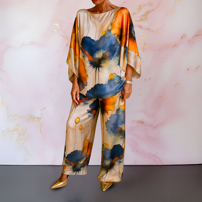 Moniek | Conjunto de Duas Peças de Cetim para Mulher