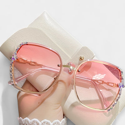 Valentina - Gafas Modernas con Detalles Metálicos