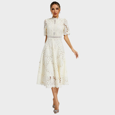 Carmen | Vestido Midi de Encaje