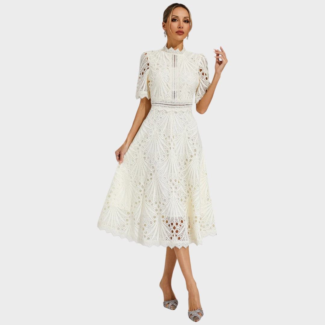 Carmen | Vestido Midi de Encaje