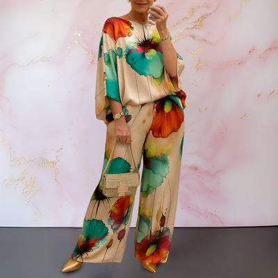 Moniek | Conjunto de Duas Peças de Cetim para Mulher