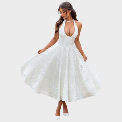 Catalina | Vestido Midi Romántico