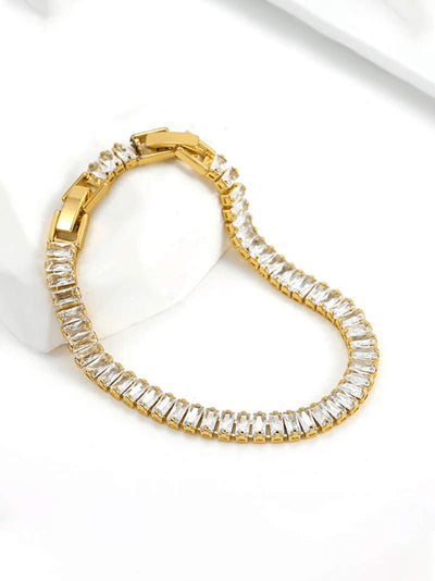 Pulsera de Rivière Baguette