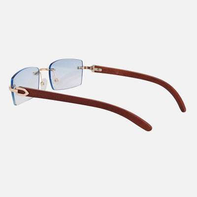 Coral - Gafas Madera Luxe