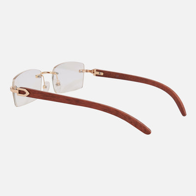 Coral - Gafas Madera Luxe