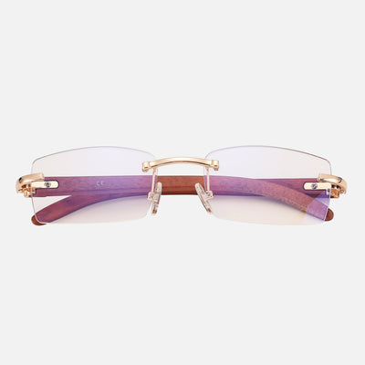 Coral - Gafas Madera Luxe