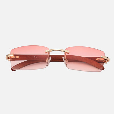 Coral - Gafas Madera Luxe