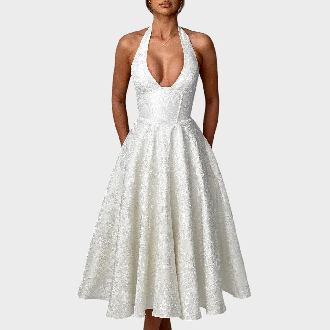 Catalina | Vestido Midi Romántico