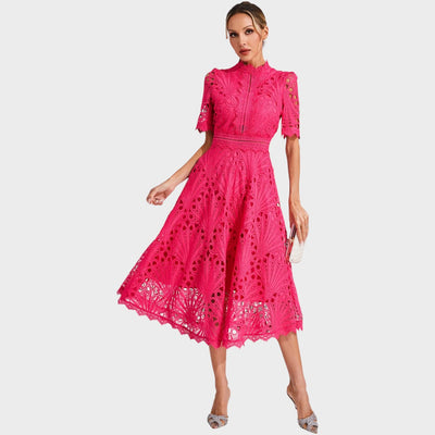 Carmen | Vestido Midi de Encaje