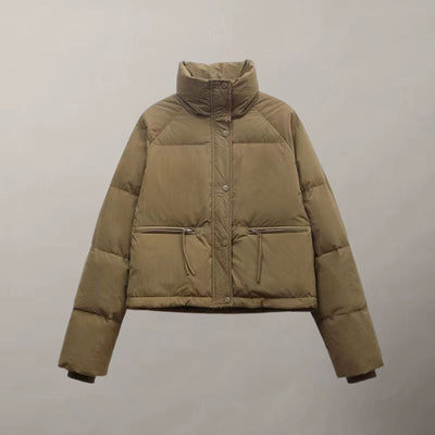 Chaqueta de Algodón Gruesa de Alta Gama para Mujer