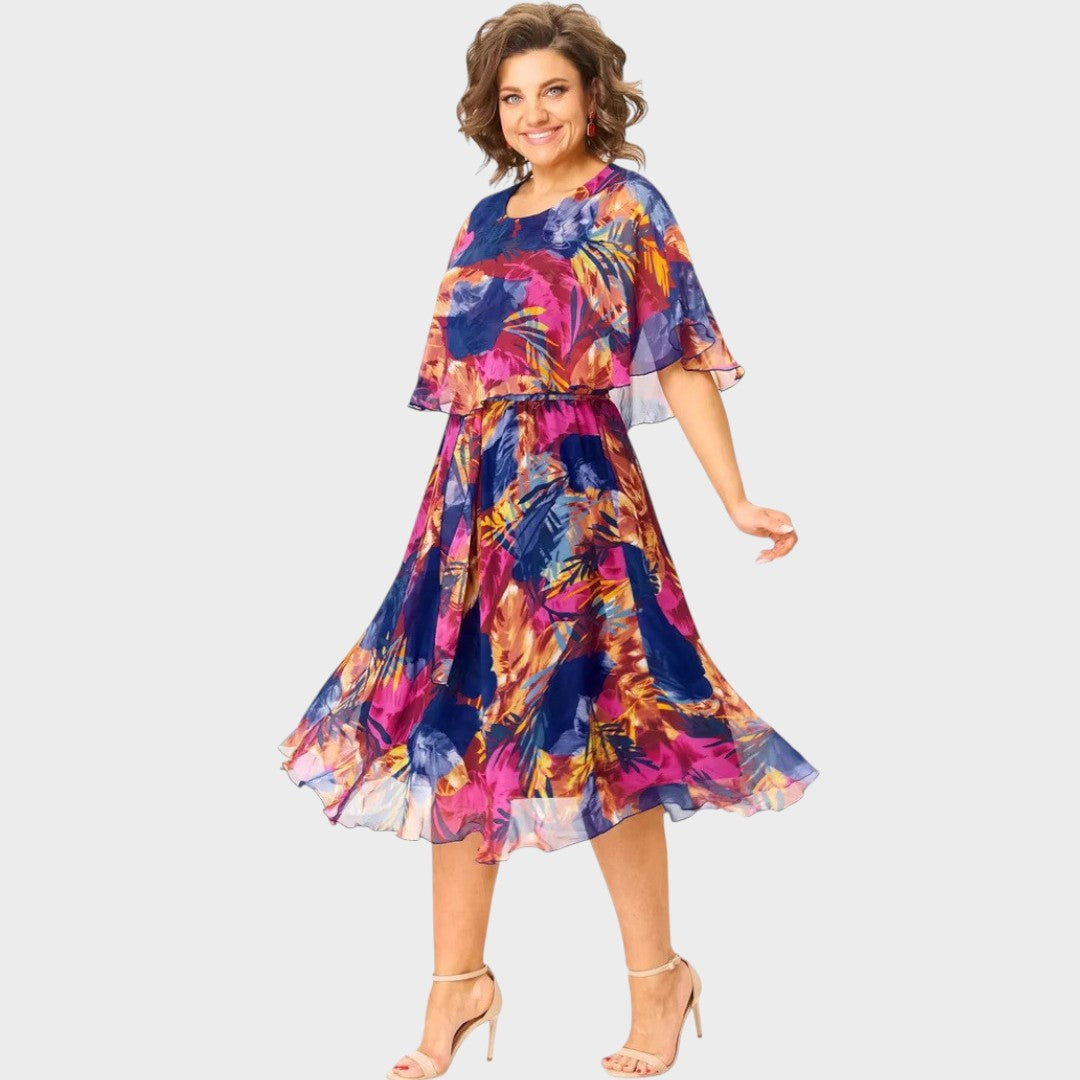 Alaya | Vestido flexible con volantes