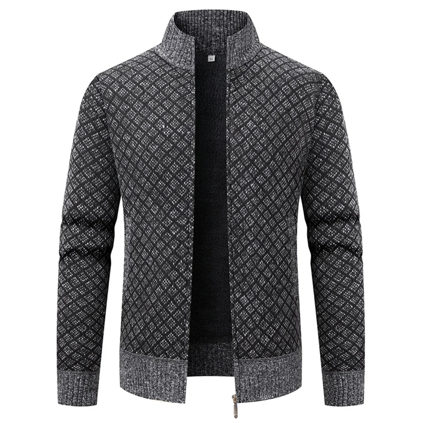 Chaqueta de Jean Casual con Cuello Alto y Corte Ajustado para Máximo Confort, Ideal para la Temporada.