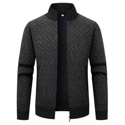 Chaqueta de Jean Casual con Cuello Alto y Corte Ajustado para Máximo Confort, Ideal para la Temporada.