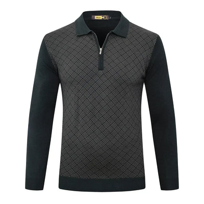 Michel | Suéter de Rayas Elástico y Cálido para Otoño e Invierno