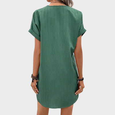 Atália | Cómodo vestido con cuello en V