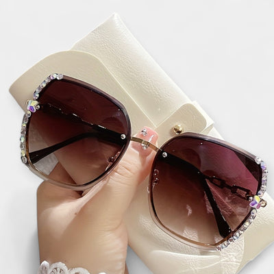 Valentina - Gafas Modernas con Detalles Metálicos