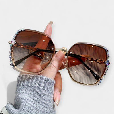 Valentina - Gafas Modernas con Detalles Metálicos