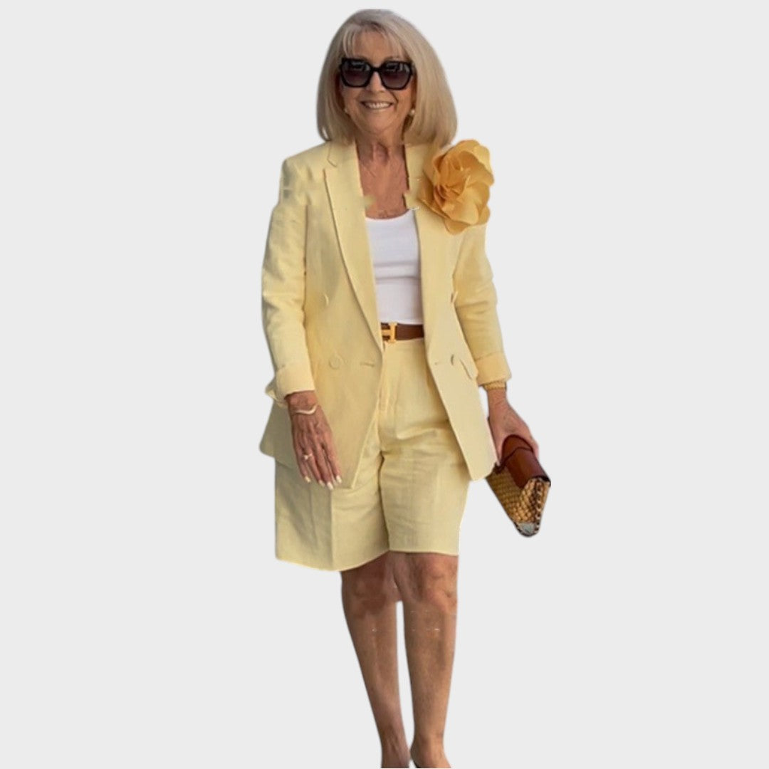 Riley | Juego de lino de dos piezas