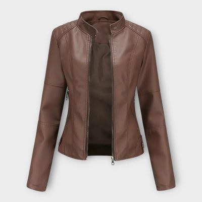 Giulia | Chaqueta de Cuero Suave Premium
