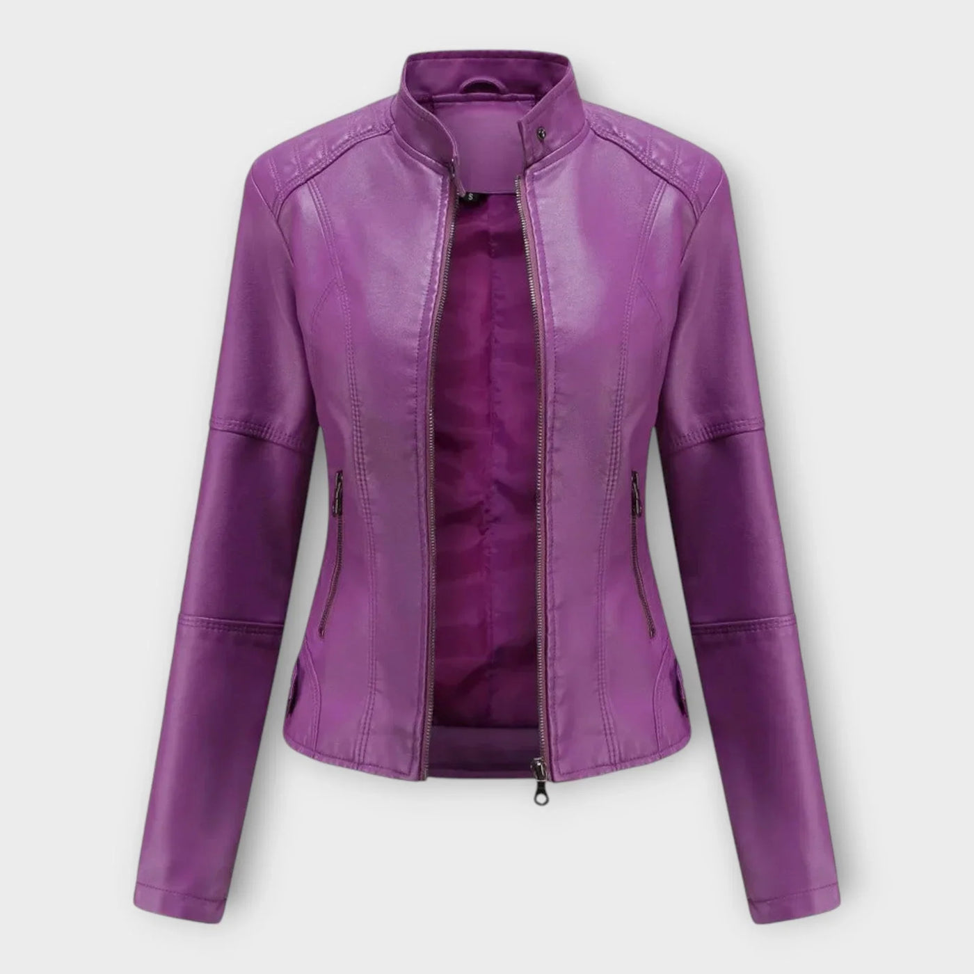 Giulia | Chaqueta de Cuero Suave Premium