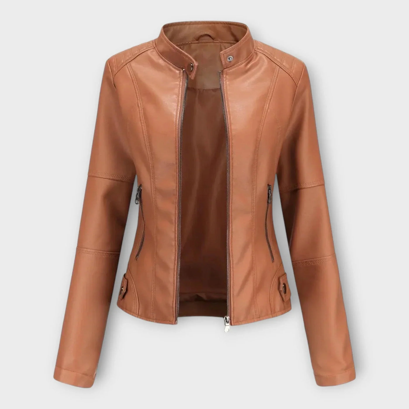 Giulia | Chaqueta de Cuero Suave Premium