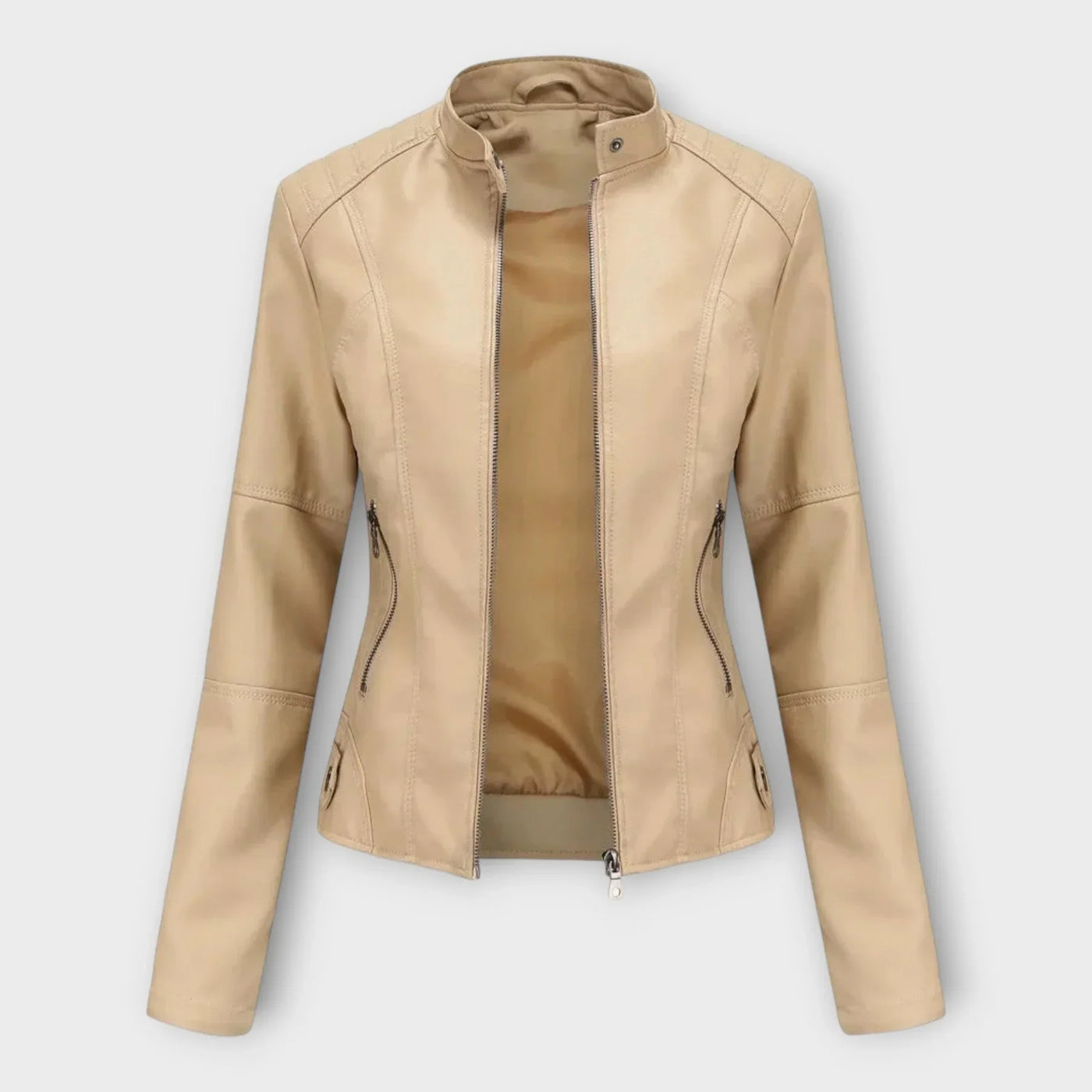 Giulia | Chaqueta de Cuero Suave Premium