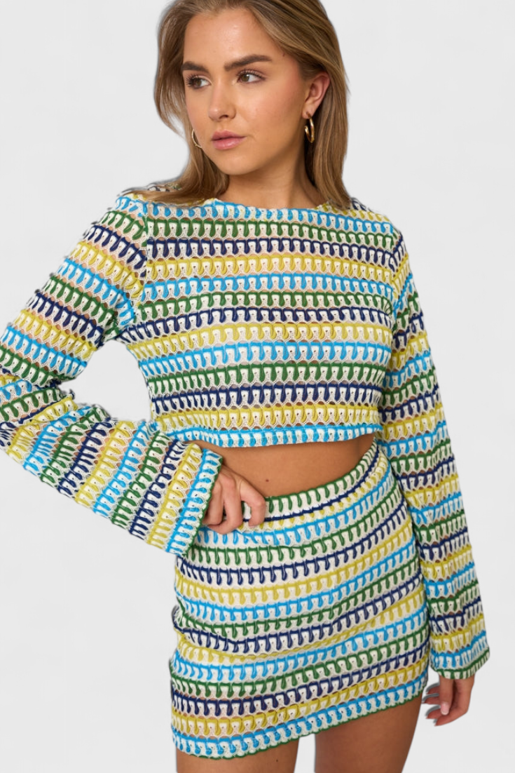 Conjunto Maria Boho de Ganchillo Ligero