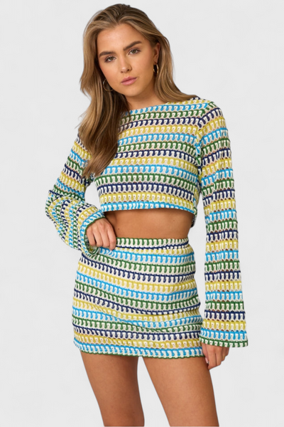 Conjunto Maria Boho de Ganchillo Ligero