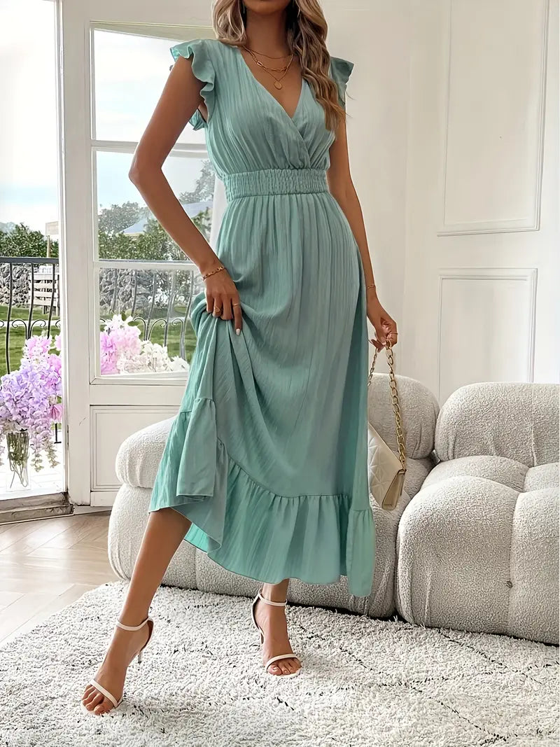 Selena™ | Vestido Chic con Volantes