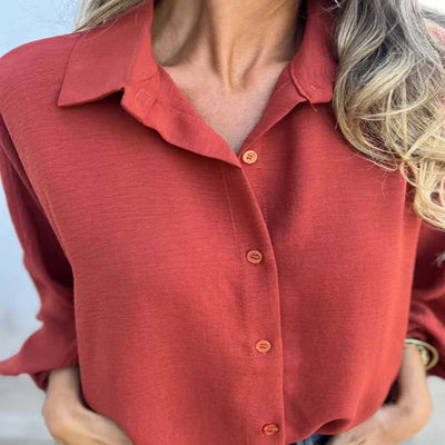 Lorena | Blusa Elegante para Damas con Cierre de Botones