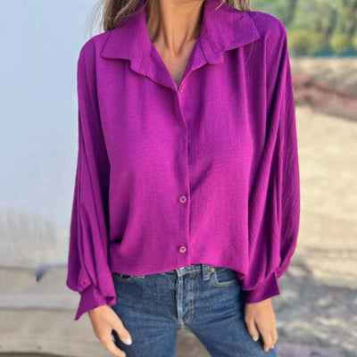 Lorena | Blusa Elegante para Damas con Cierre de Botones